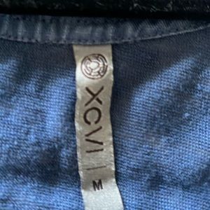 CCVI size medium blue duster cardigan